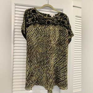 NWT Coldwater Creek Wild side‎ dolman top size 2X